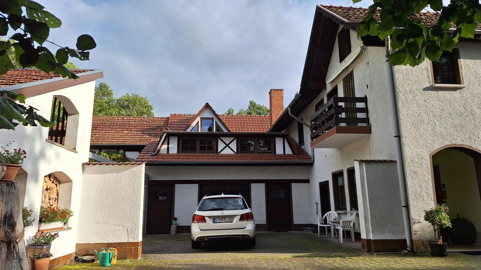 Ferienwohnung Obermuehle Ballstädt エクステリア 写真